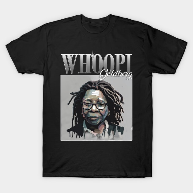 Whoopi Goldberg T-Shirt by bonsauba